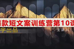 R481爆款营销文案训练营S