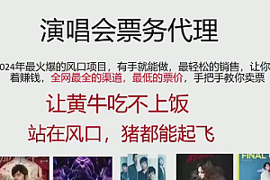 2024演唱会票务项目