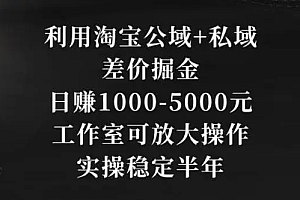 2024淘宝暴力掘金