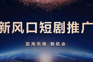 11月最新蓝海项目抖音短剧推广,0门槛日入1000+